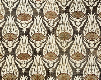Ottoman Textile Design | Antique Textile Print | Vintage Patterns | Traditional Fabric Art | Museum Quality