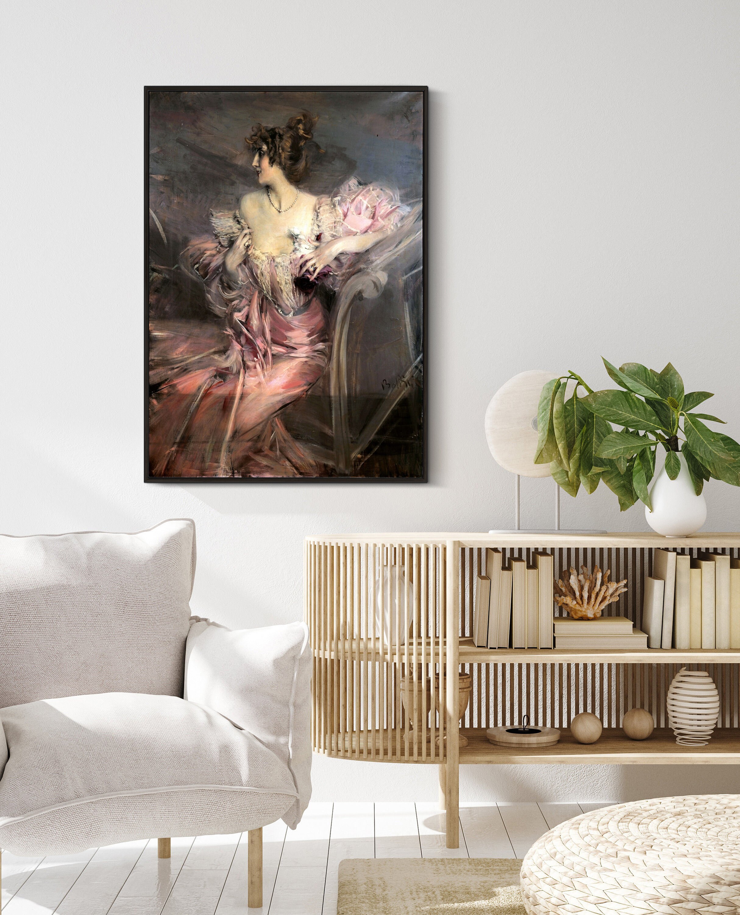 Marthe De Florian Giovanni Boldini Painting Vintage Poster Wall Decor Marthe De Florian Giovanni Boldini Painting Vintage Poster Wall Decor