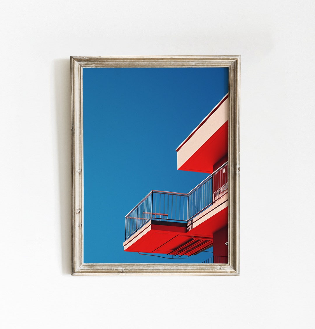 Minimalist Building | Modern Art Print | Architecture Wall Art | Modern ...