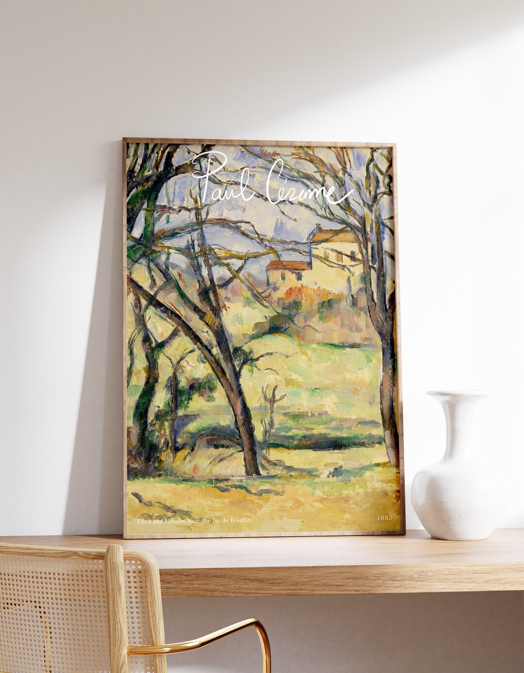 Paul Cezanne | Art Print | Vintage Poster | Cezanne Print | Mid Century ...
