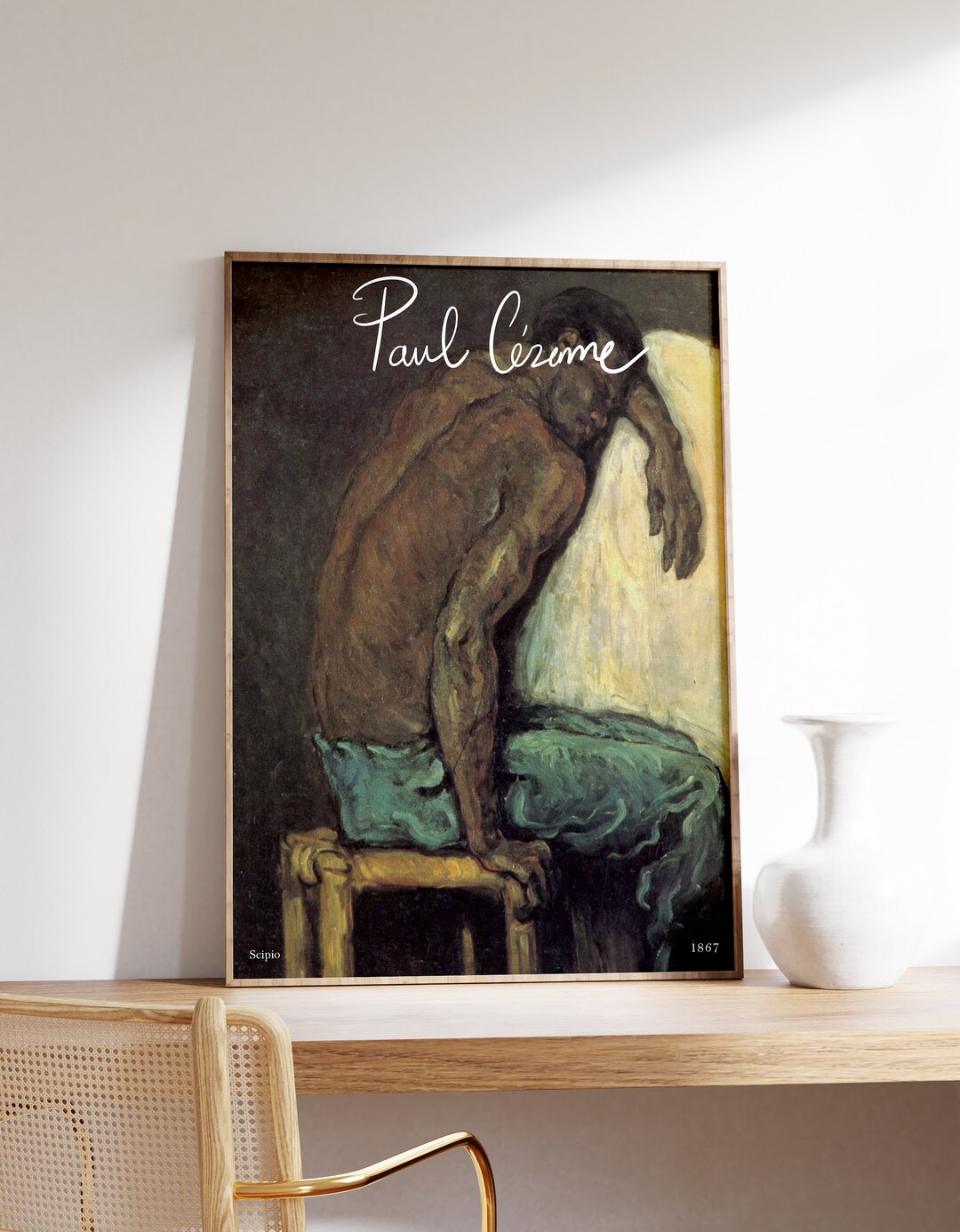 Paul Cezanne | Art Print | Vintage Poster | Cezanne Print | Mid Century ...
