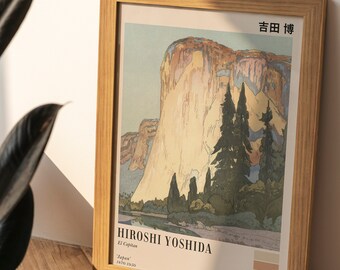 Japanese Exhibition Print | Hiroshi Yoshida Poster | El