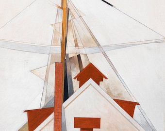 Charles Demuth, My Egypt, 1927 | Art Print | Canvas Print | Fine