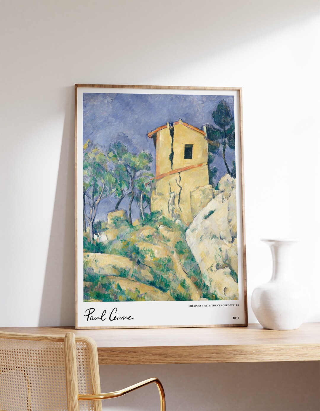 Paul Cezanne Poster | Paul Cezanne Print | Minimalist Art Print ...