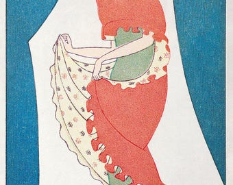 George Barbier-kunst | Vintage modeprint | Elegante decoratie | Klassieke illustratie | Decor in retrostijl