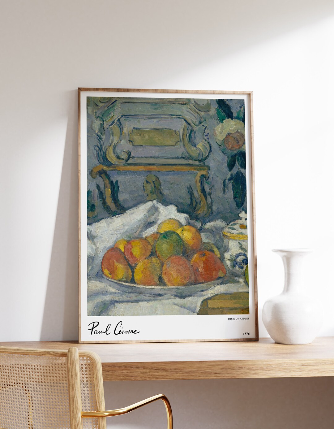 Paul Cezanne Poster | Paul Cezanne Print | Minimalist Art Print ...