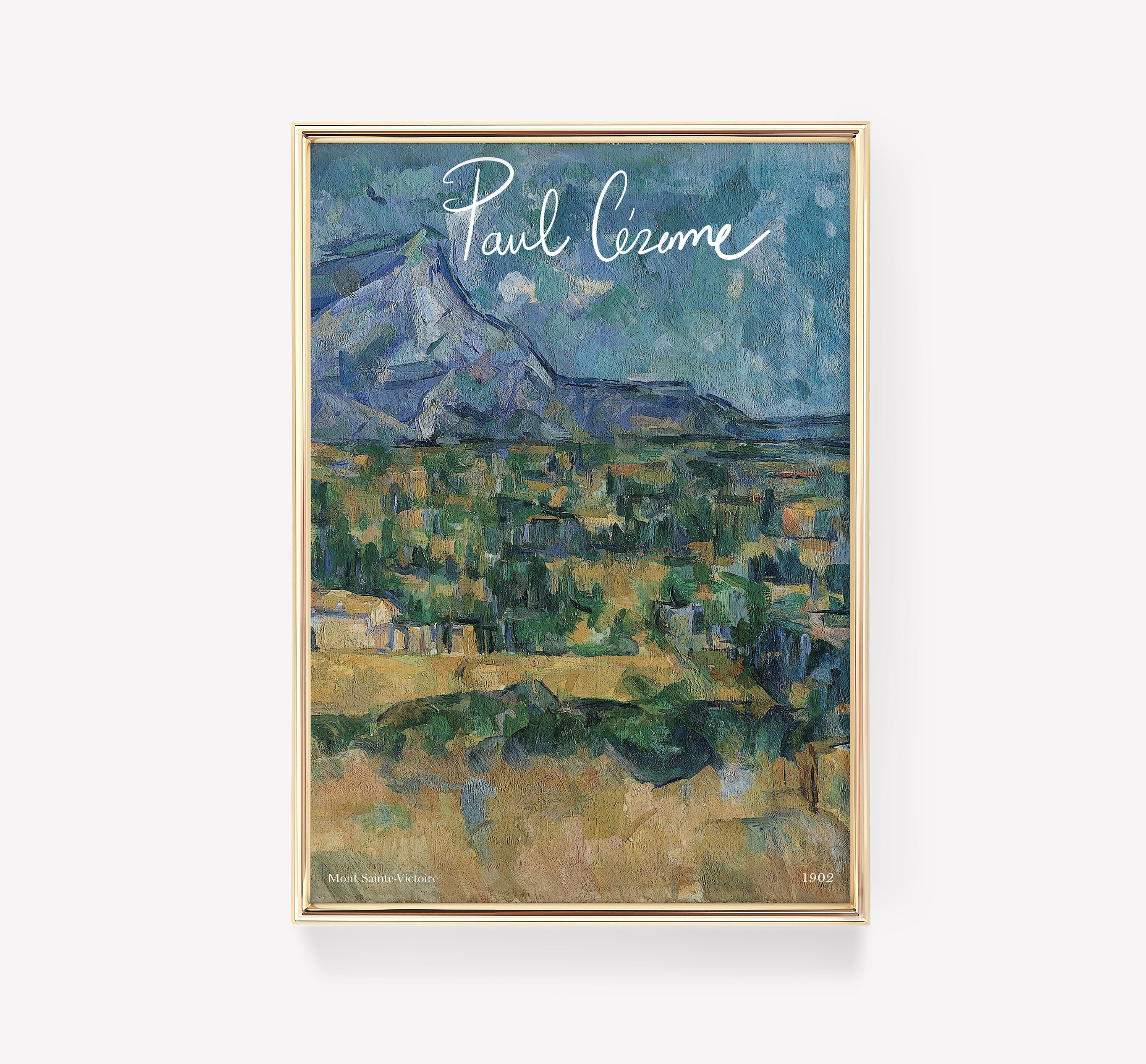Paul Cezanne | Art Print | Vintage Poster | Cezanne Print | Mid Century ...