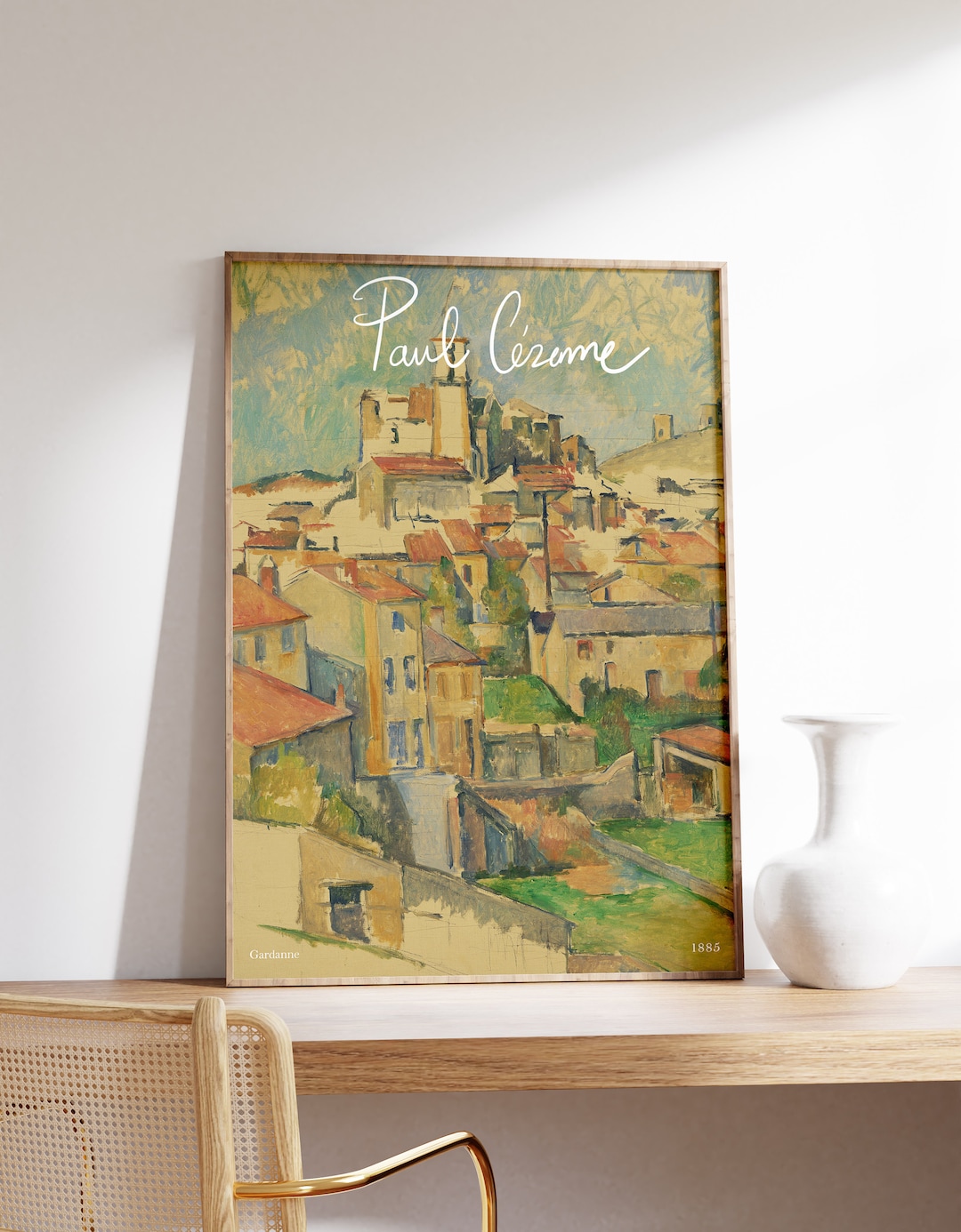 Paul Cezanne | Art Print | Vintage Poster | Cezanne Print | Mid Century ...