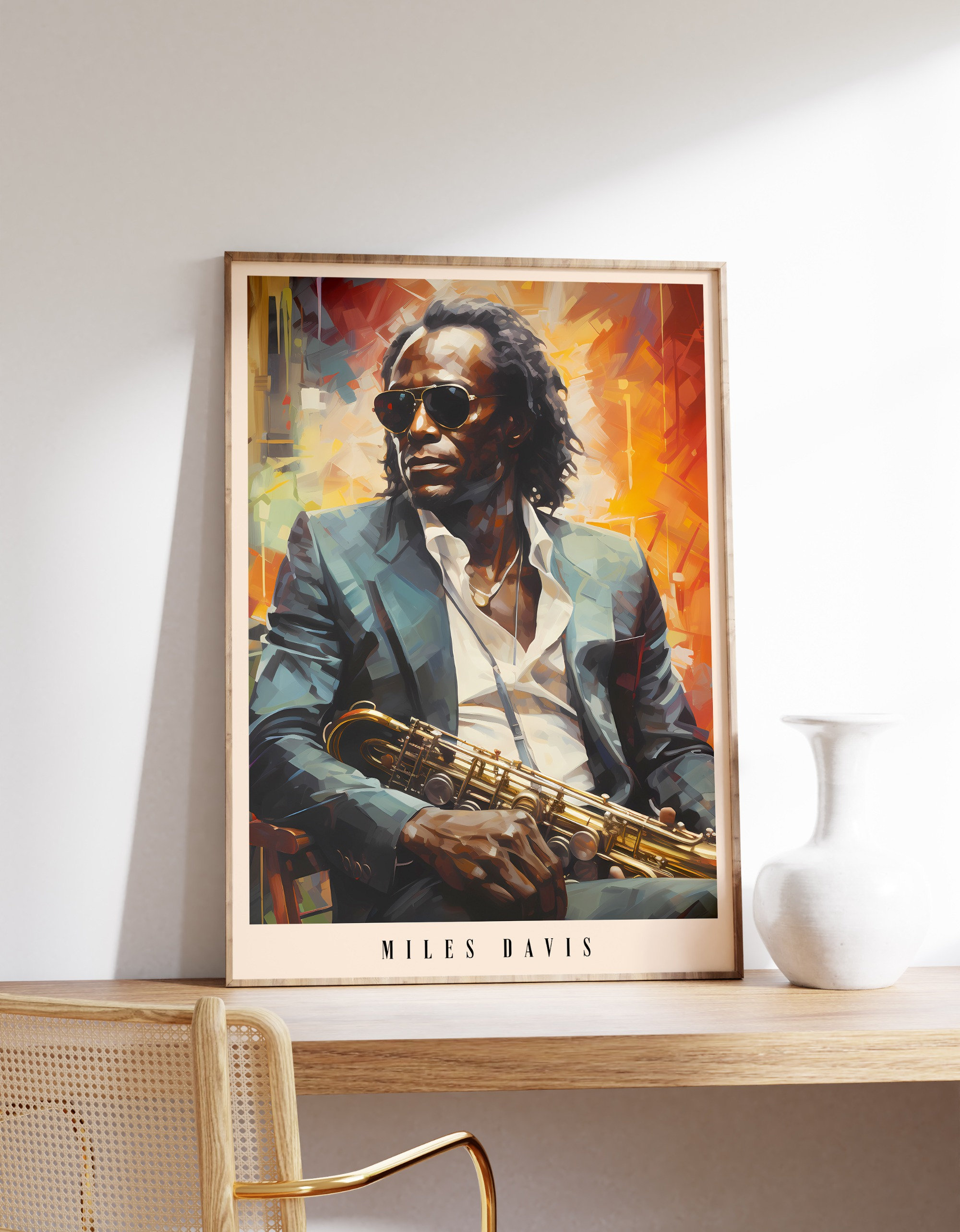 MILES DAVIS ポスターヴィンテージ Amazon.com: POSTER STOP ONLINE Miles Davis - Music Poster