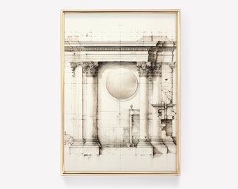 Greek Column | Greek Column | Greek Mythology Art | Greek Sculpture Decor | Aesthetic Room Decor | Ancient Greek