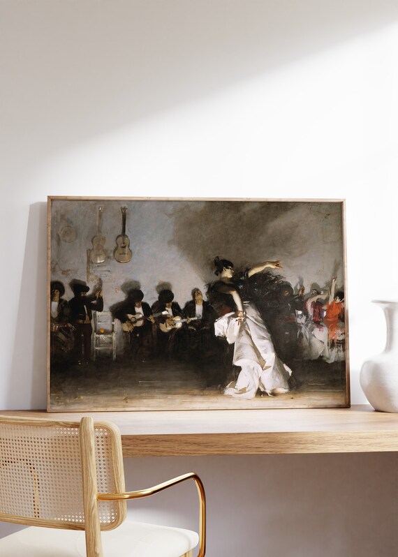 El Jaleo (1882) by John Singer Sargent - Giclee Print - Spanish