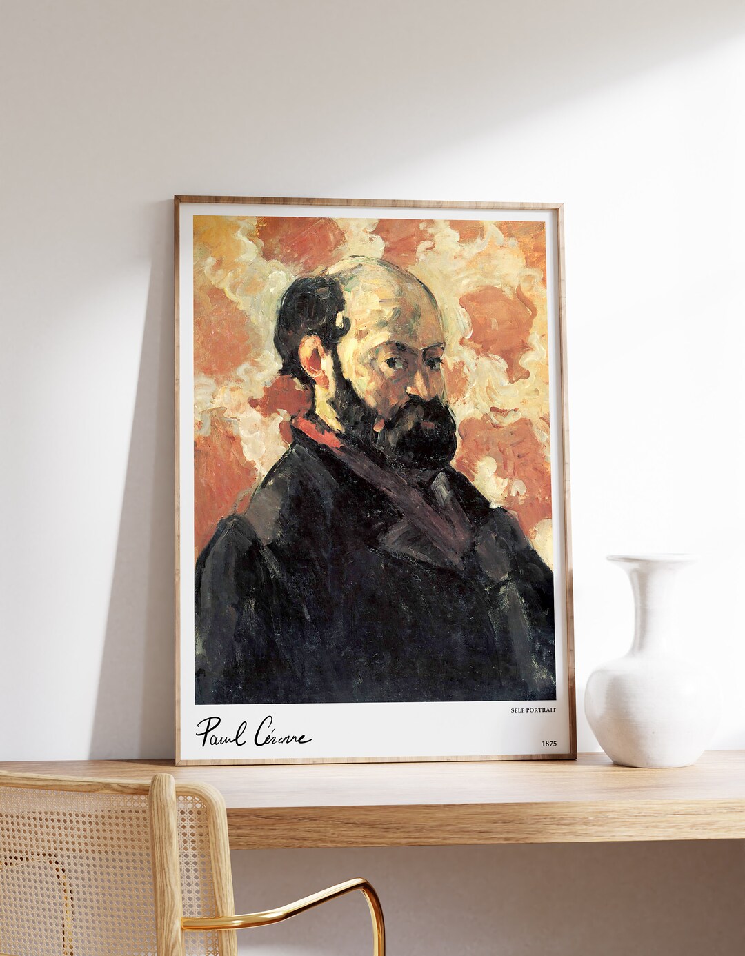 Paul Cezanne Poster | Paul Cezanne Print | Minimalist Art Print ...