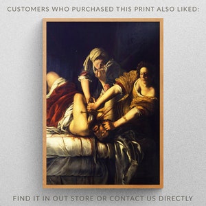 Gustav Klimt Judith II Salome 1909 Classic Painting Photo Poster Print Art Gift Wall Home Decor Gustav Klint Portrait Nude Evil, Art image 8