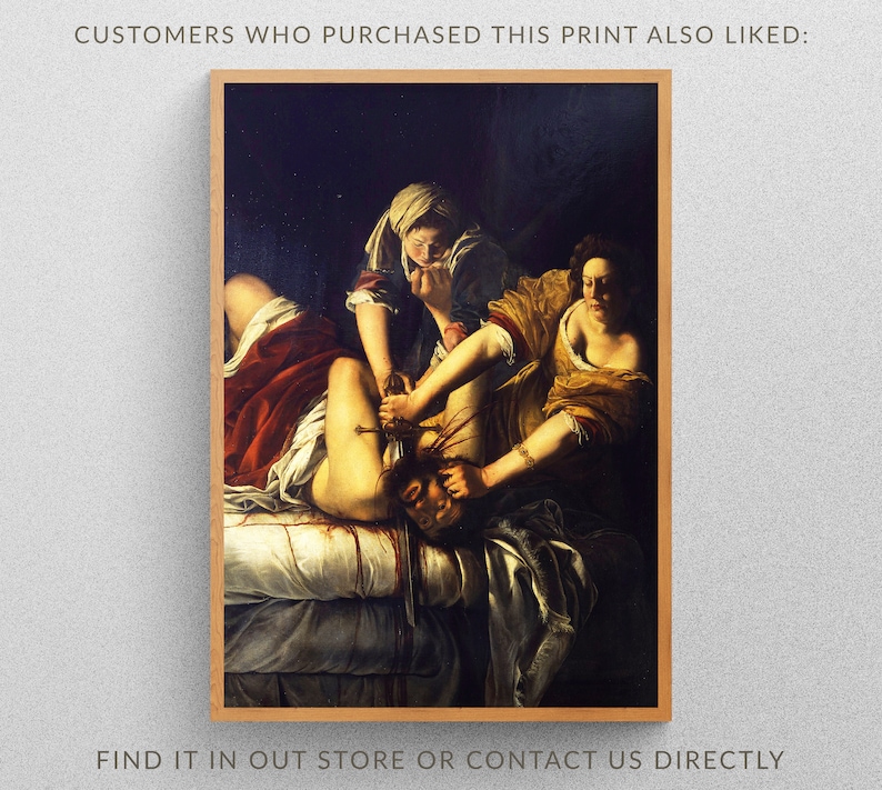 Gustav Klimt Judith II Salome 1909 Classic Painting Photo Poster Print Art Gift Wall Home Decor Gustav Klint Portrait Nude Evil, Art image 8