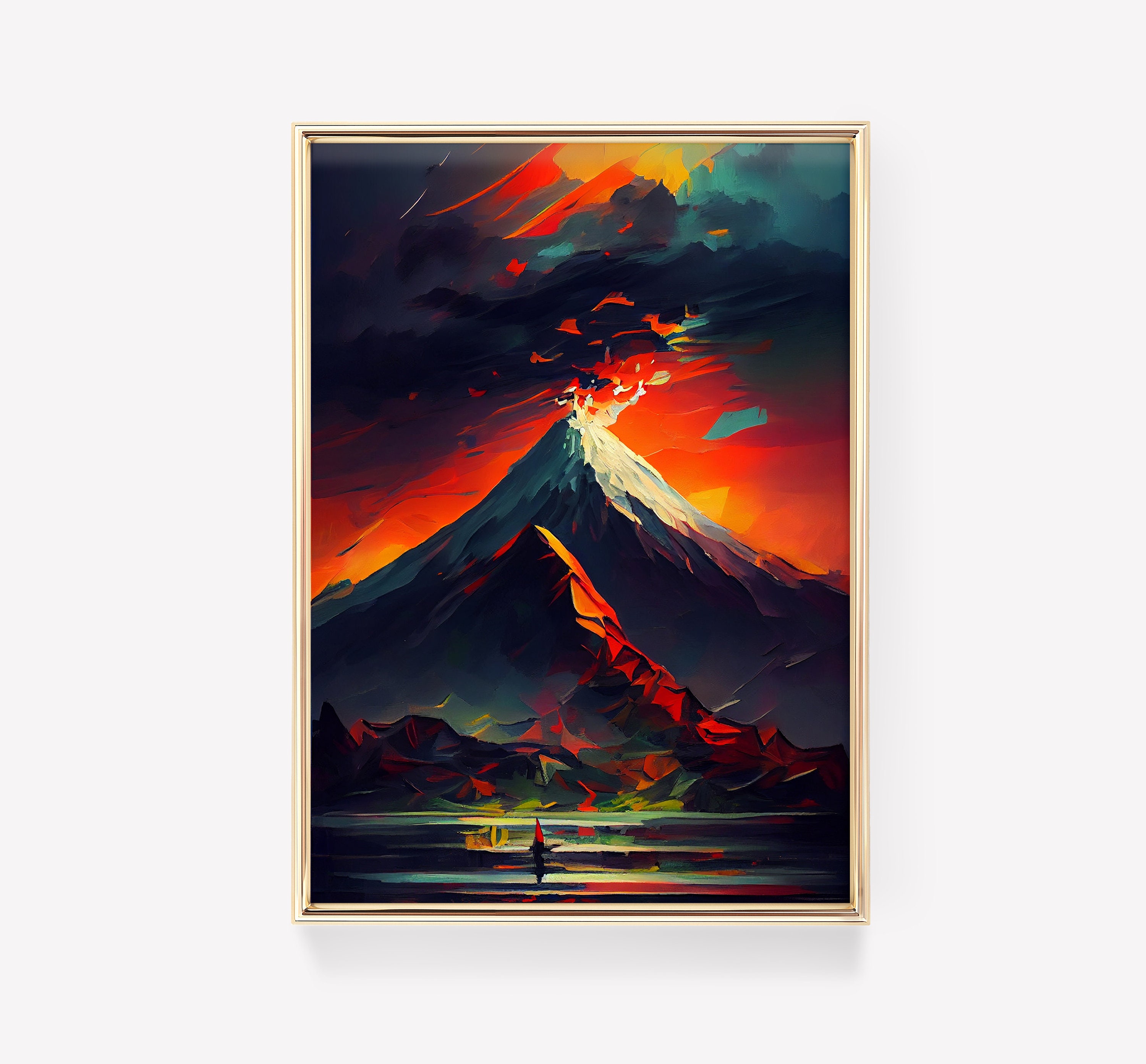 Mountain Poster | Mount Fuji Print | Japanese Wall Art | Japanese ...