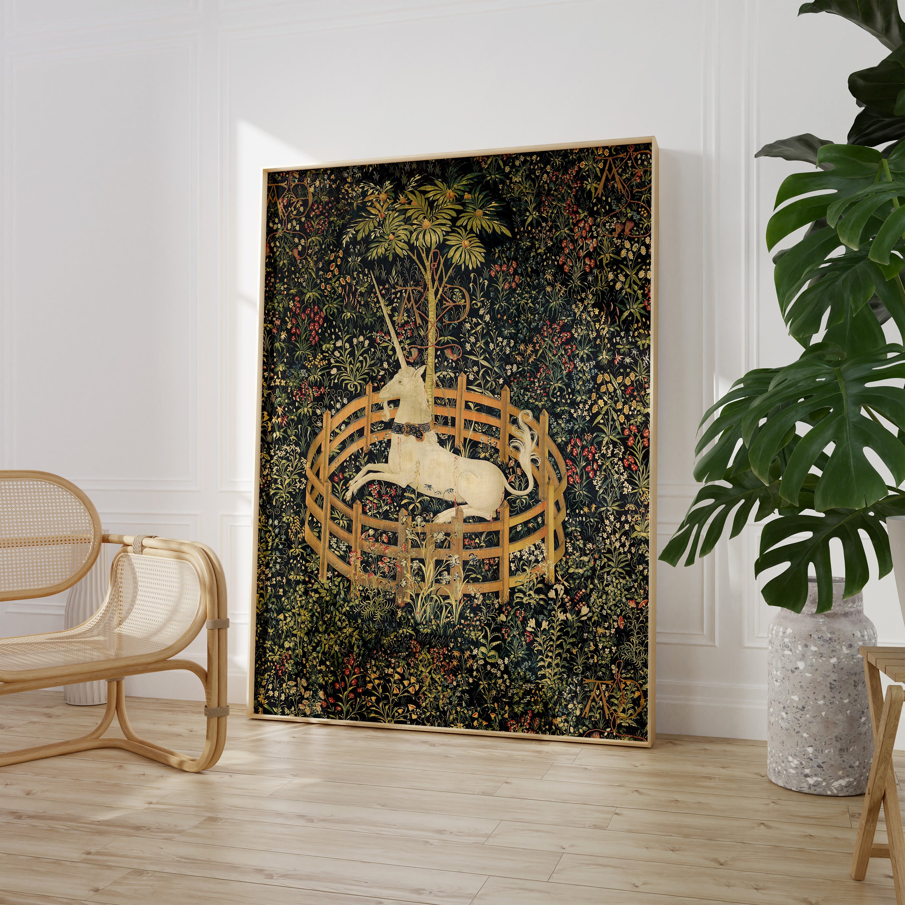 The unicorn in captivity print new arrivals