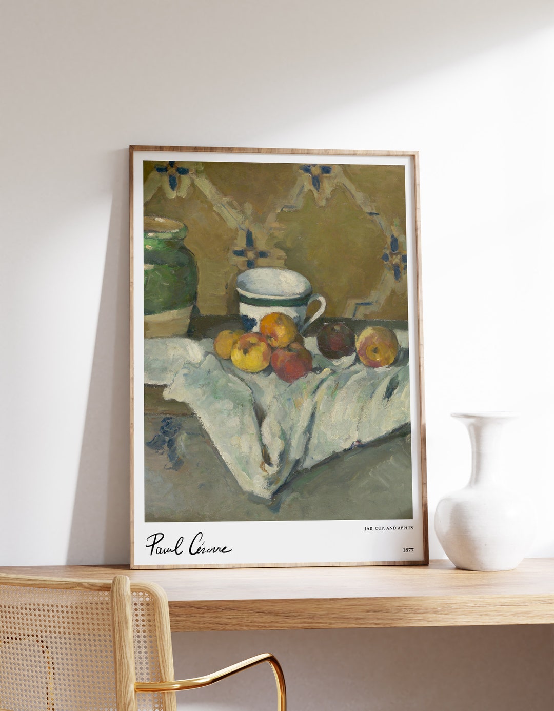 Paul Cezanne Poster | Paul Cezanne Print | Minimalist Art Print ...
