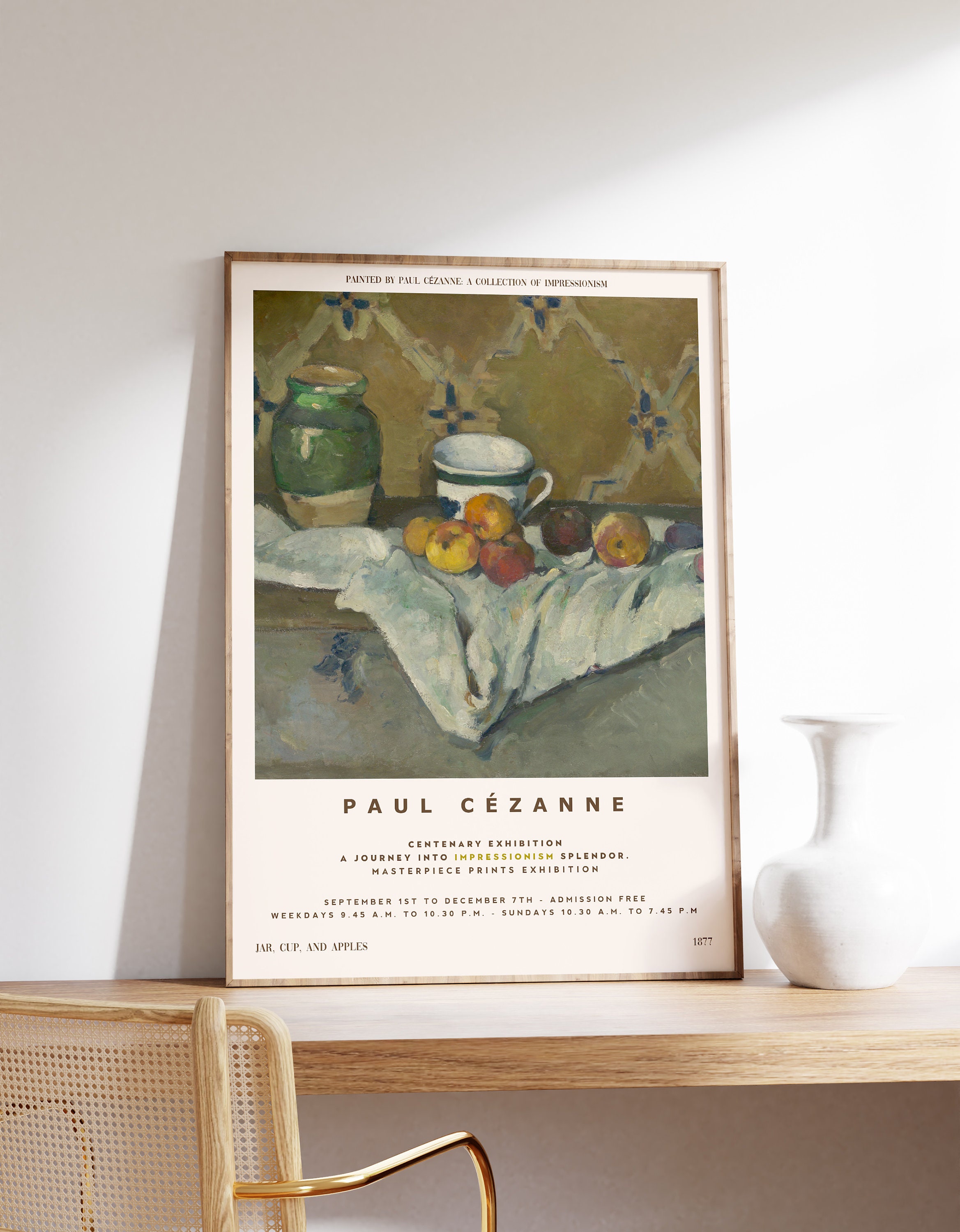Paul Cezanne Art Print | Vintage Print | Cezanne Poster | Living Room ...