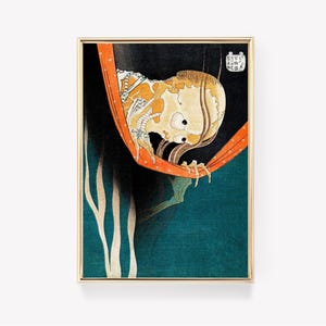 Katsushika Hokusai - 100 Ghost Tales / Kohada Koheiji (1831