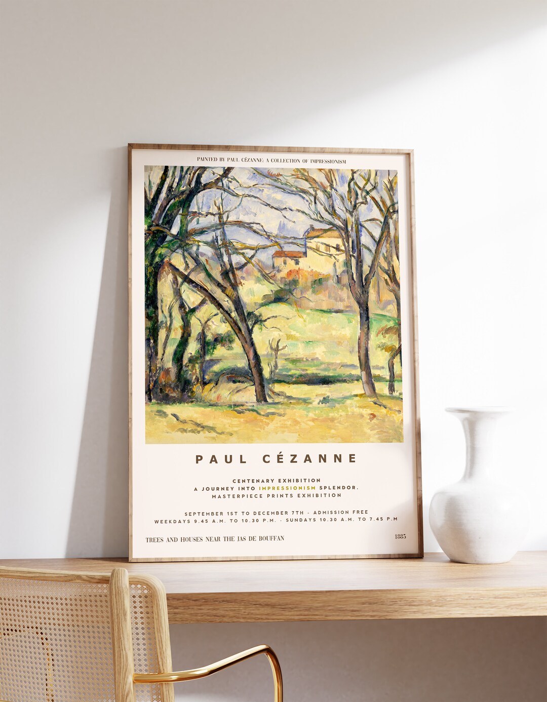 Paul Cezanne Art Print | Vintage Print | Cezanne Poster | Living Room ...