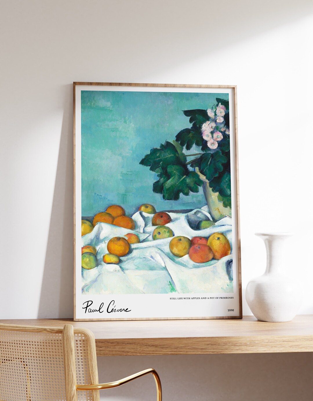 Paul Cezanne Poster | Paul Cezanne Print | Minimalist Art Print ...