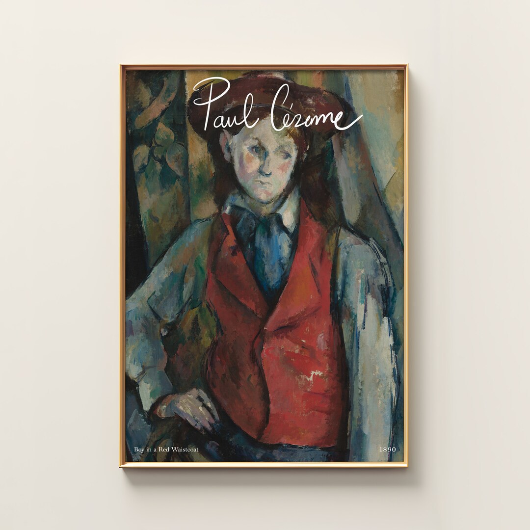 Art Print | Paul Cezanne | Vintage Poster | Cezanne Print | Mid Century ...