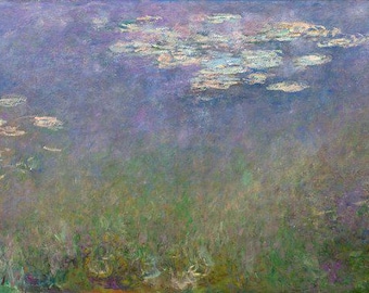 Claude Monet | Nénuphars | Art impressionniste | Peinture vintage | Impression murale | Monet nénuphars | Impression artistique