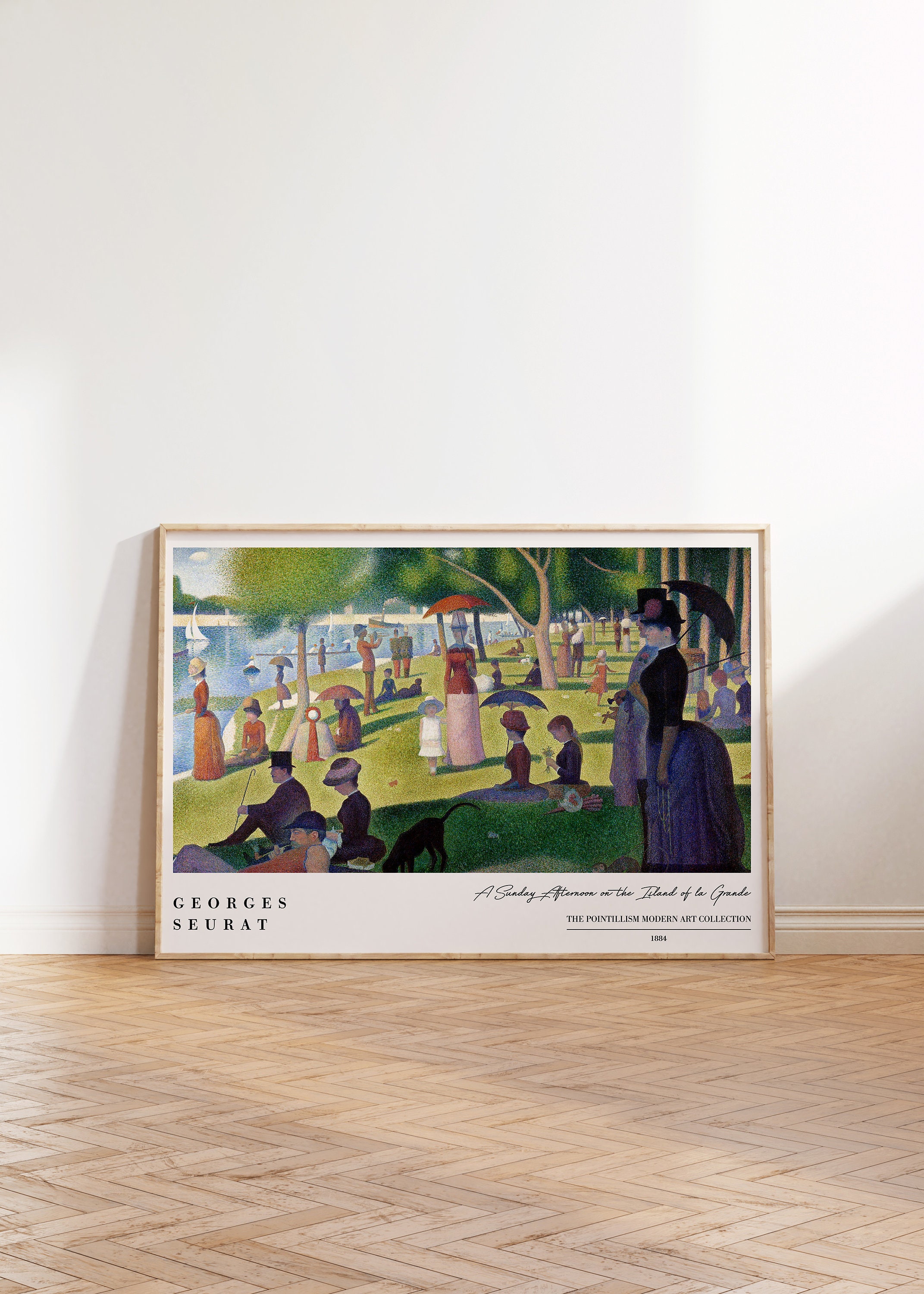 Georges Seurat Print | Georges Seurat Painting | A Sunday