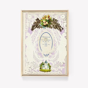 Victoriaans papierkant | Valentijnskaartkunst | Vintage print | Sierlijk ontwerp | Romantische groet | Victoriaans tijdperk