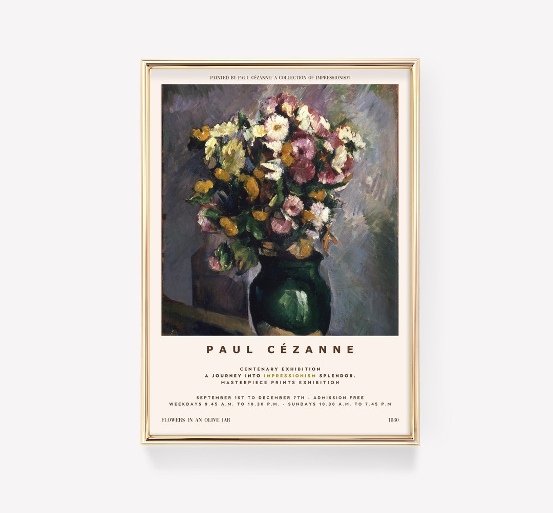 Paul Cezanne Art Print | Vintage Print | Cezanne Poster | Living Room ...