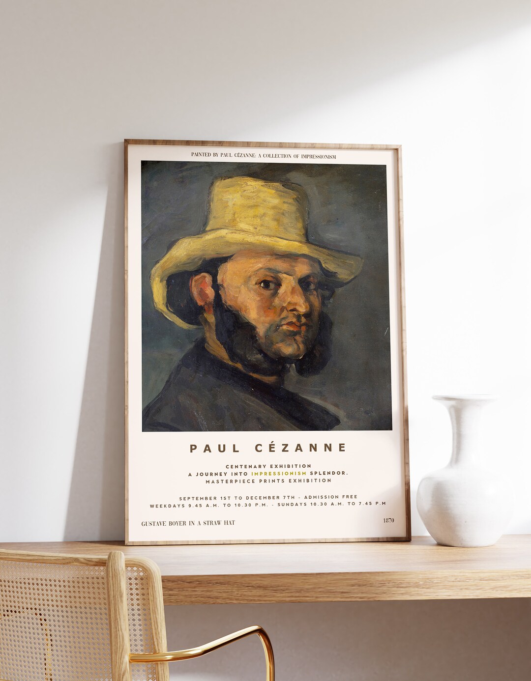 Paul Cezanne Art Print | Vintage Print | Cezanne Poster | Living Room ...