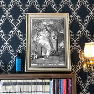 JAMES GILLRAY, Shakespeares Opfer oder das Angebot an Averice; NEUER Fine Art Giclee Print, Vintage Illustration Poster, Cartoon Poster