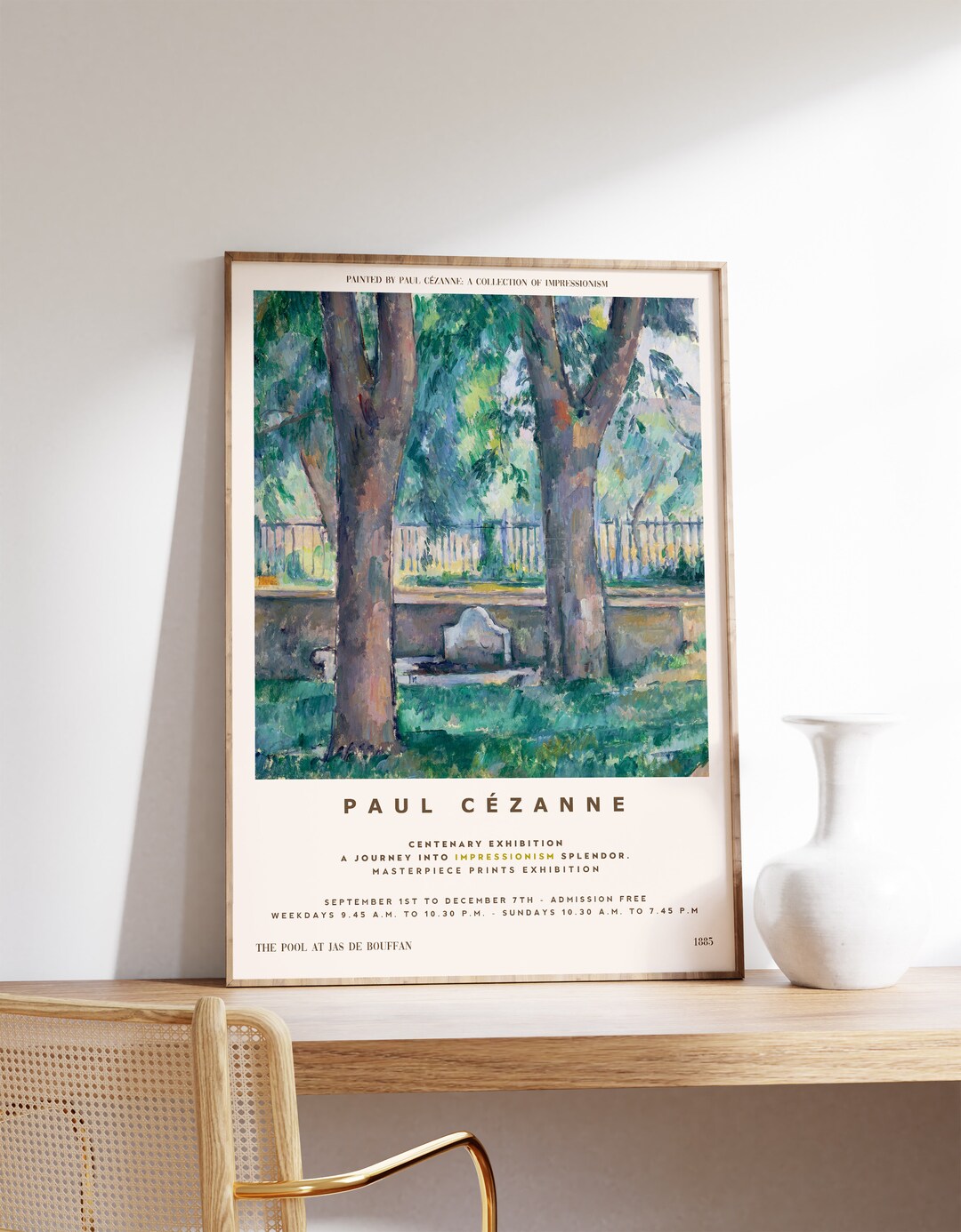 Paul Cezanne Art Print | Vintage Print | Cezanne Poster | Living Room ...