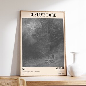 Gustave Dore Print | Wall Art | Dante | Wall Decor | Engraving | Renaissance | Dore | Inferno | Paradise Lost | Gothic Art
