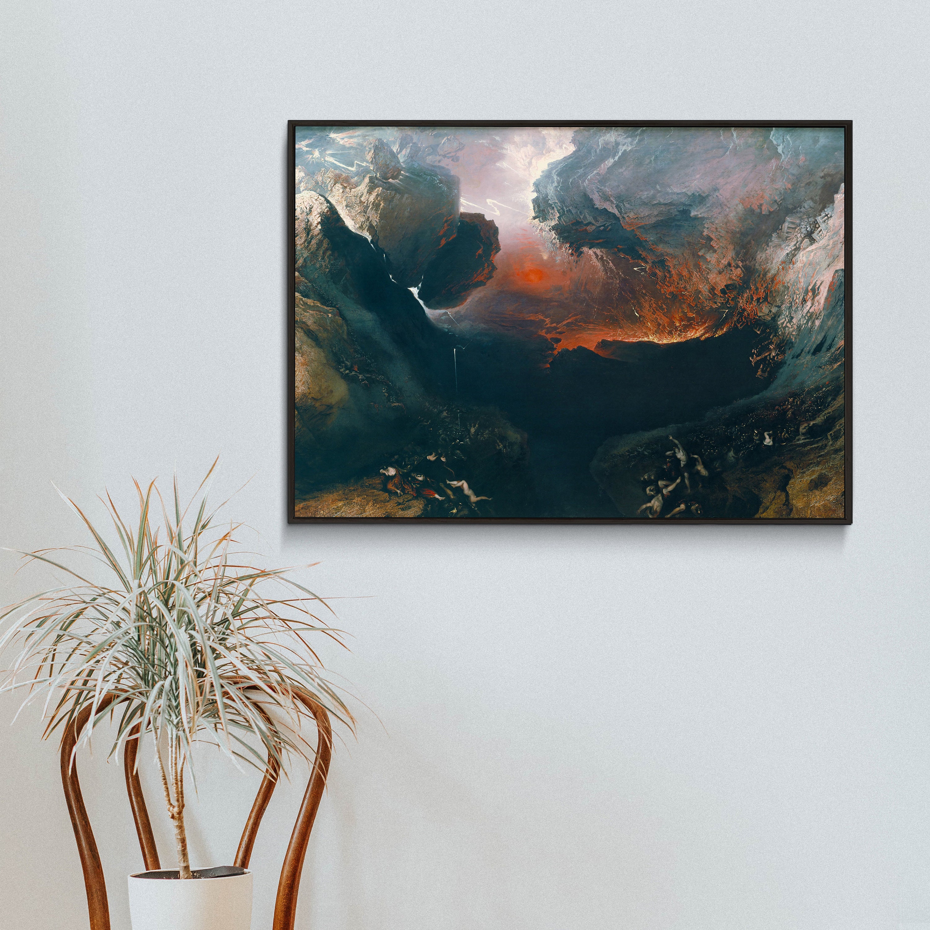John Martin the Great Day of His Wrath 1851 Classic Etsy