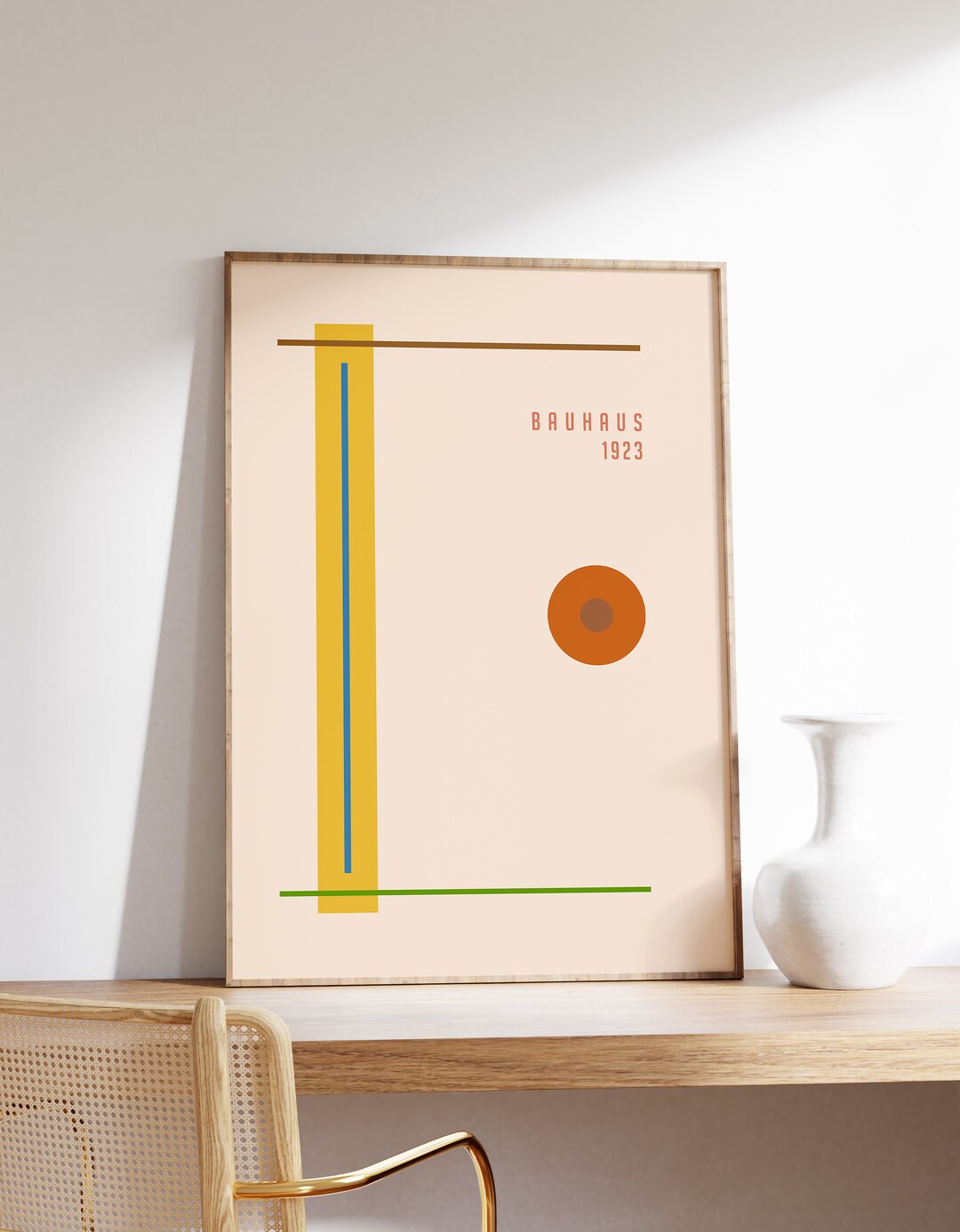 Bauhaus Exhibition Poster | Bauhaus Print | Exhibition Wall Art ...