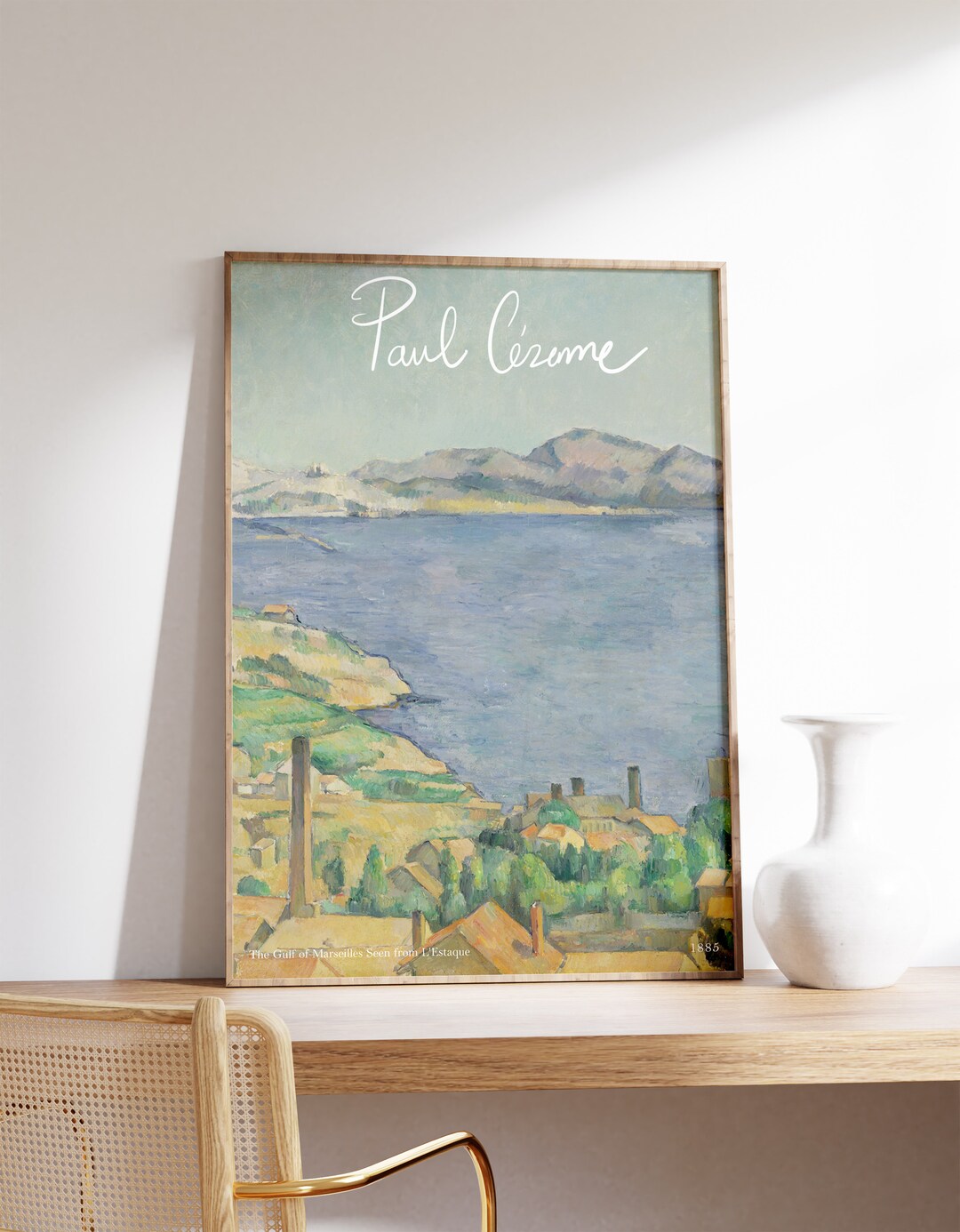 Paul Cezanne | Art Print | Vintage Poster | Cezanne Print | Mid Century ...