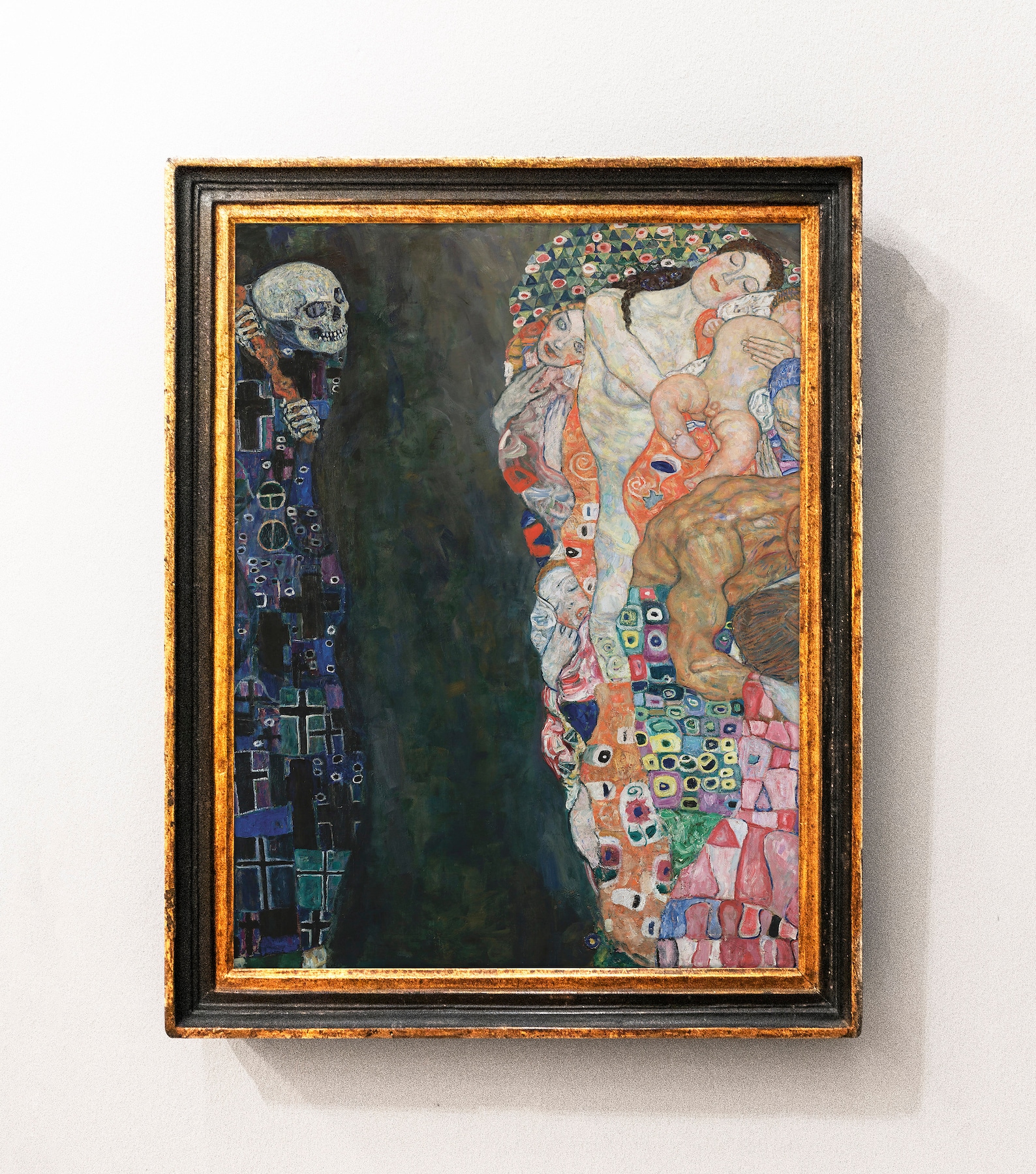 Gustav Klimt - Death and Life (1910) - Reproduction of a Classic ...