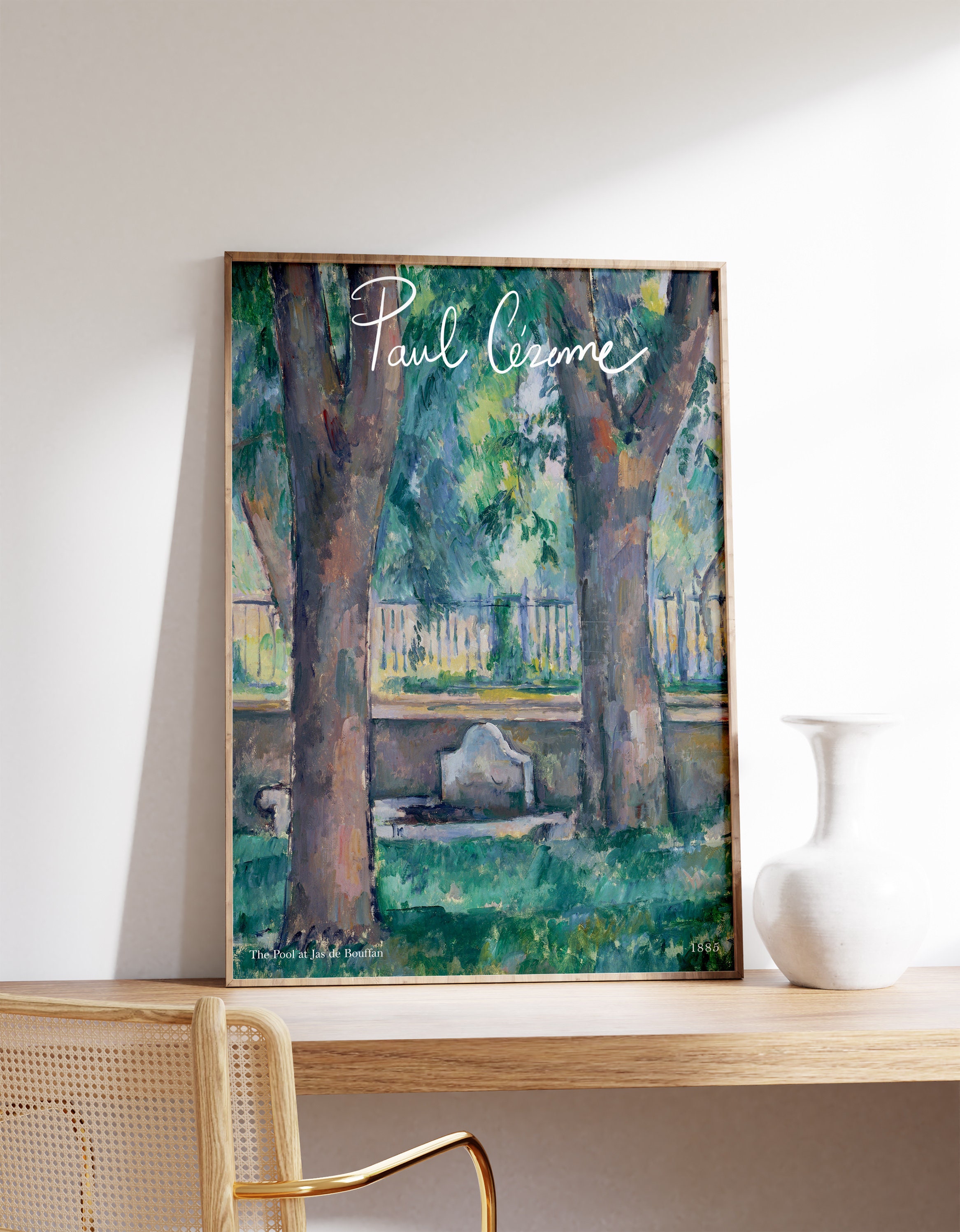 Paul Cezanne | Art Print | Vintage Poster | Cezanne Print | Mid Century ...