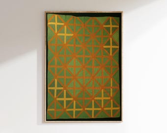 Vintage Quilt Print | American Quilt Art | 1940s Quilt Print | Tennessee Quilt | Vintage Painting