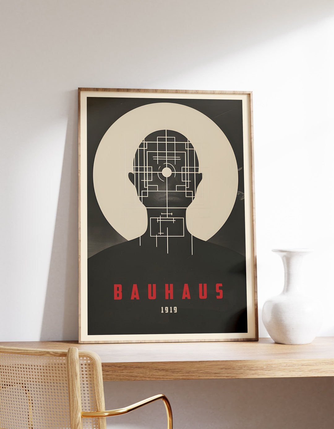 Bauhaus Art Print | Bauhaus Poster | Vintage Poster | Minimalist Home ...