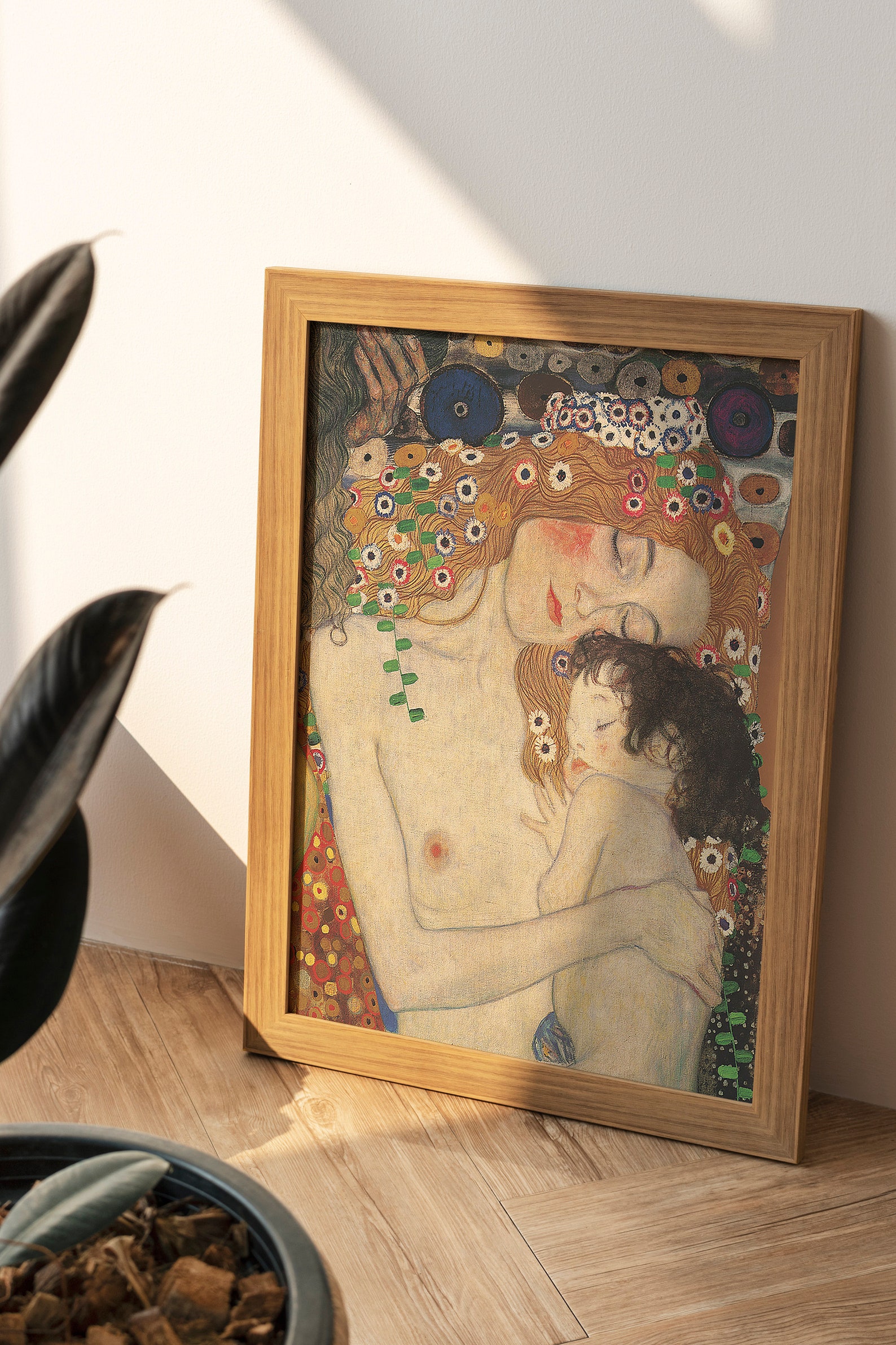 Mother and Child Gustav Klimt High Quality Famous - Etsy