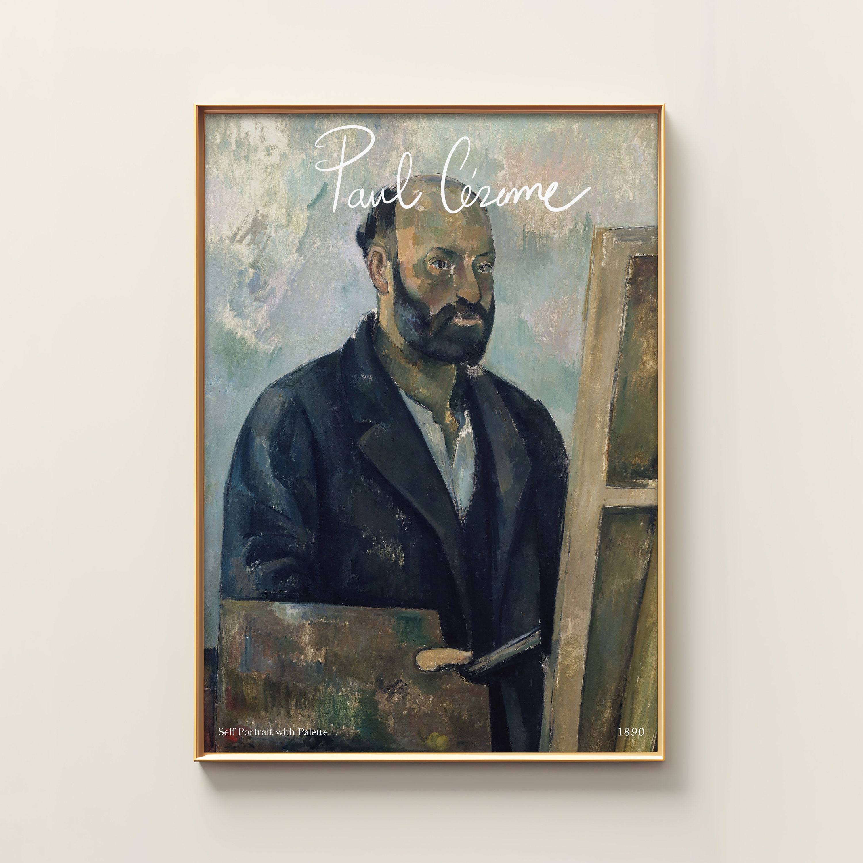 Paul Cezanne | Art Print | Vintage Poster | Cezanne Print | Mid Century ...