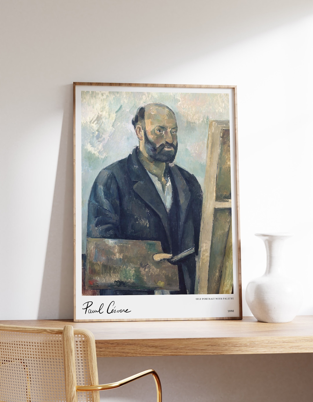 Paul Cezanne Poster | Paul Cezanne Print | Minimalist Art Print ...