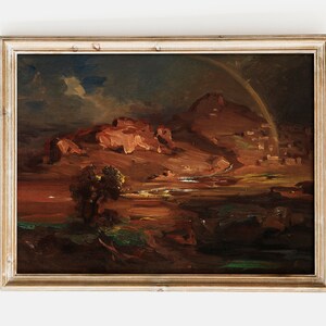 Carl Rottmann - the Cemetery at Pronoia Near Nauplia (1841) - Landscape ...
