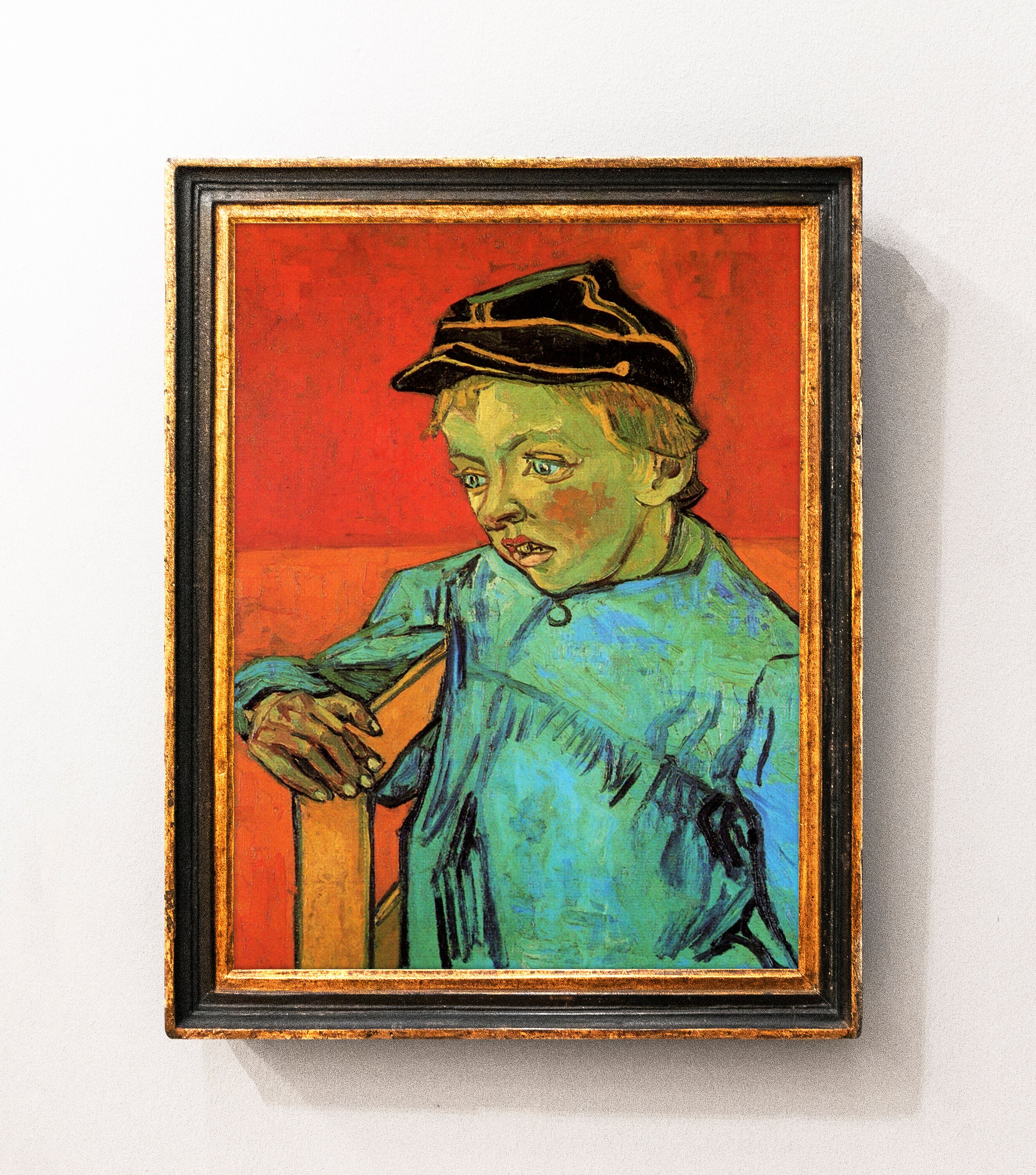 Van Gogh Print the Schoolboy With Uniform Cap / Camille - Etsy