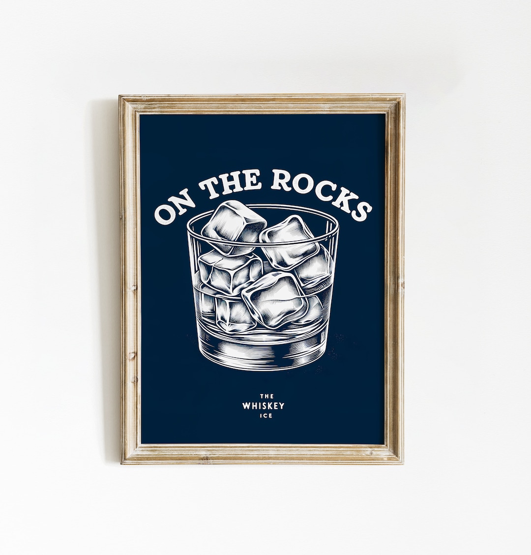 Whiskey Wall Art Bar Cart Wall Decor Bar Cart Art Whiskey Art Bar Cart