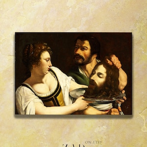 Artemisia Gentileschi - Salome With the Head of Saint John the Baptist ...