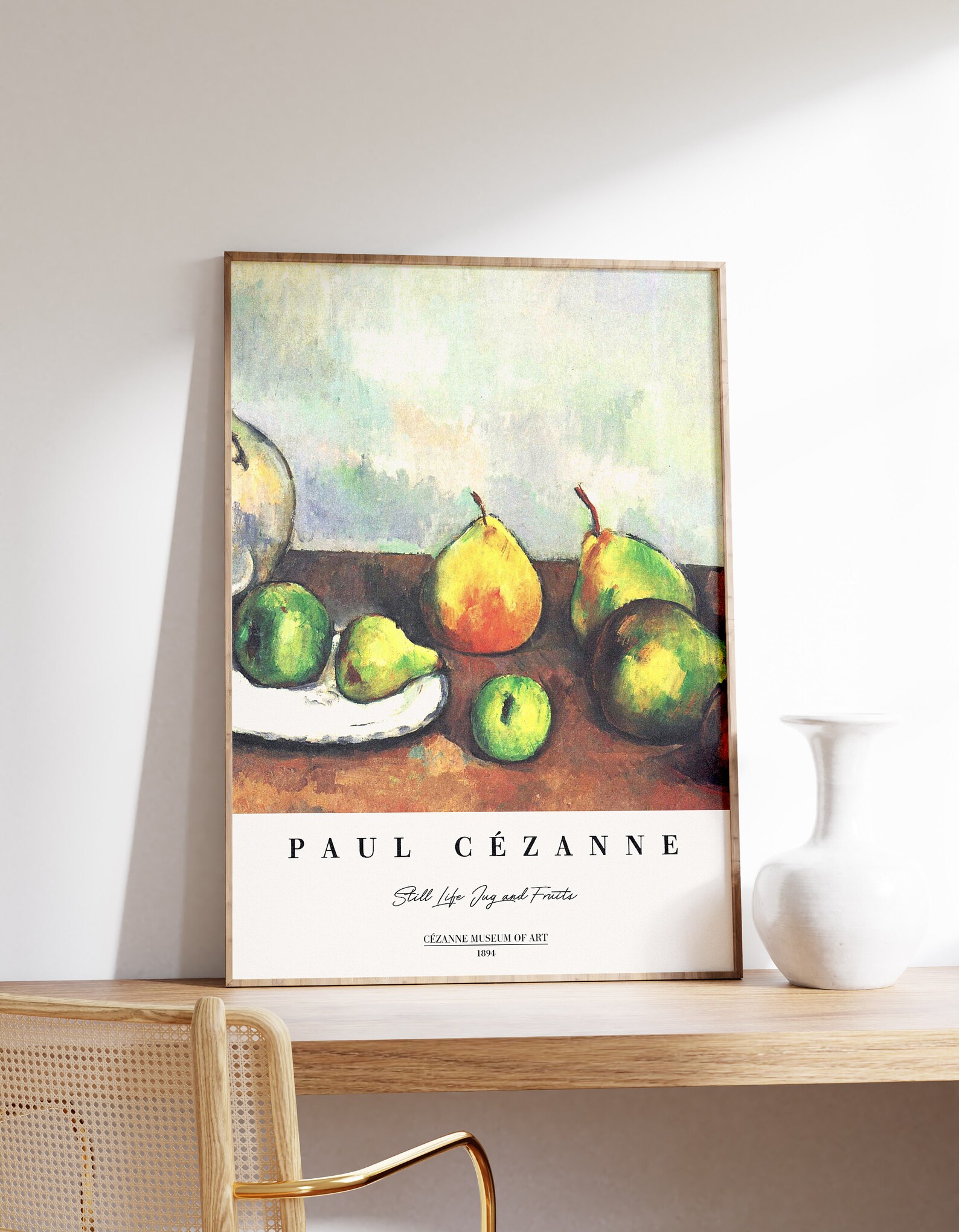Paul Cezanne Print | Paul Cezanne Poster | Mid Century Modern | Still ...