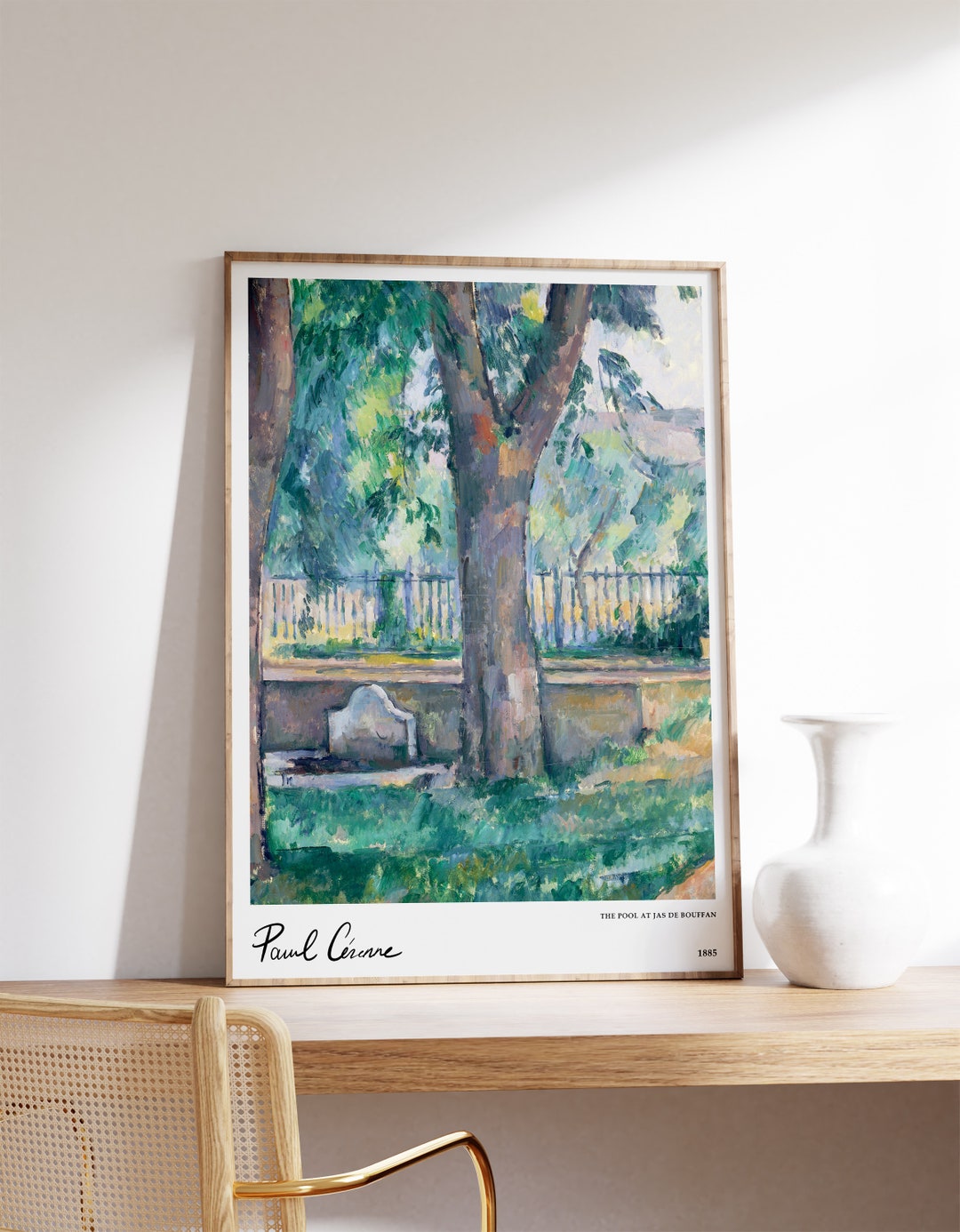Paul Cezanne Poster | Paul Cezanne Print | Minimalist Art Print ...